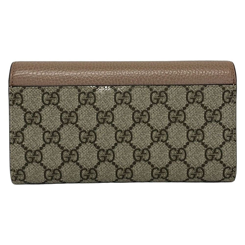 Gucci Gg Marmont Pink Beige Pvc Leather #324922G78B - Picture 2 of 7